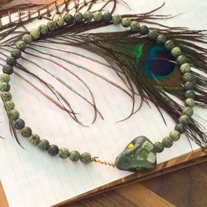 Serpentine Serpent Necklace